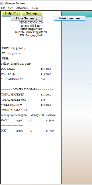 Till Summary